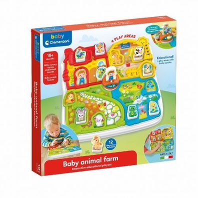 Clementoni - Baby Animal Farm - Clementoni - (Spielwaren / Play Sets)