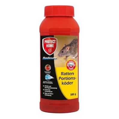 Protect Home Rodicum Ratten Portionsköder - 500 g