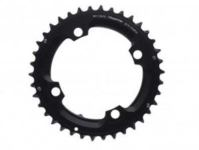 Kettenblatt MTB 38 Z. S1 2x10-fach 104mm LK, luminium, chwarz, . Pin
