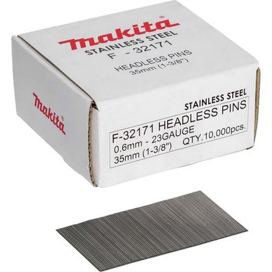 Makita Stift 0,6 x 35mm Inox F-32171 10000 pcs