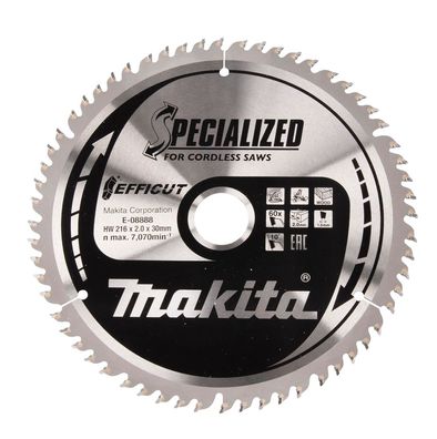 Makita Efficut Kapp- und Gehrungssägen 216 x 30 mm • 60 Zähne