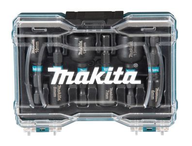 Makita Impact Black Stecknuss-Set mit Sechskant-Schaft 6 teilig • Set