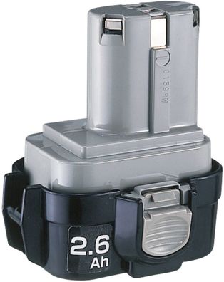 Makita Akku 9134, Ni-MH, 9,6 V, 2,5 Ah Ni-MH • 9,6 V • 2,5 Ah • 9134