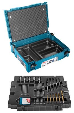 Makita 56 tlg. Bohrer- und Bitset Bit / Bohrer Set • 56-teilig