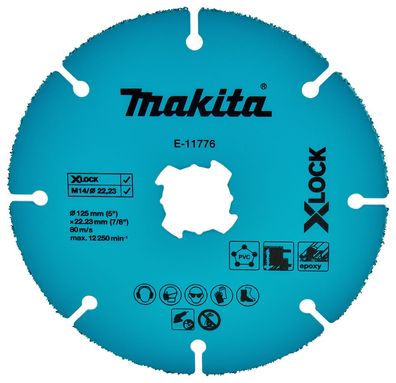 Makita Multi-Trennscheibe 125 mm X-LOCK