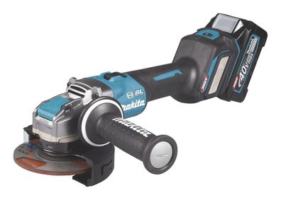 Makita Akku-Winkelschleifer XGT 40 V max • 125 mm • 3.000 - 8.500 U/min • X-LOCK