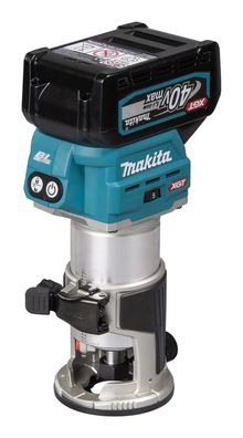 Makita Akku-Multifunktionsfräse XGT 40 V max • 6 mm / 8 mm • 10.000 - 31.000 U/min