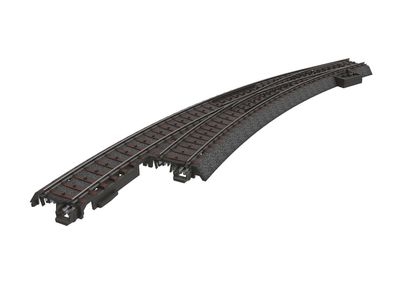 Maerklin 24771 C-Gleis Bogenweiche R3 links, schlank Spur H0