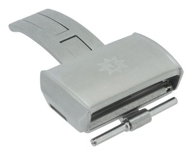 Junghans Vista Automatic Faltschließe 20mm silbern > 027/4408 041/4455