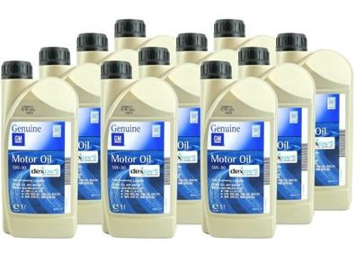 GM Dexos 2 5W-30 11x1 Liter