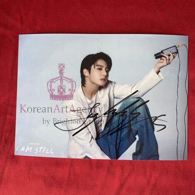 BTS Jungkook 7inches Autograph