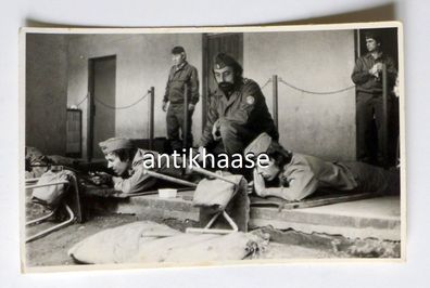 Foto Karte GST Schieß Ausbildung 1981 Thalheim Ölsnitz Sachsen DDR