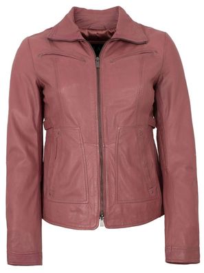 Jilani - Damen Lederjacke Lammnappa rose