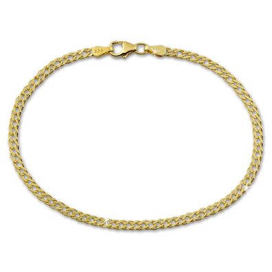 GoldDream 8 Karat Armband 19cm 333er Gelbgold Zwillingspanzer GDA0099Y
