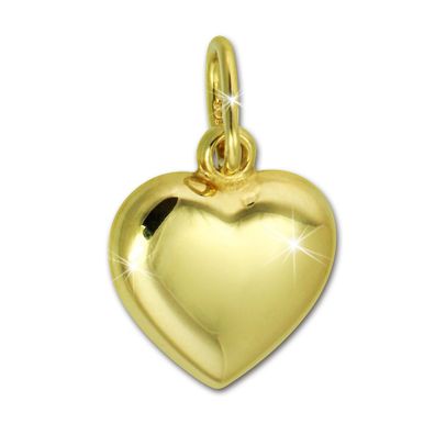 GoldDream Ketten Anhänger Damen Herz 375 Gelbgold 9 Karat Halsschmuck GDH000Y