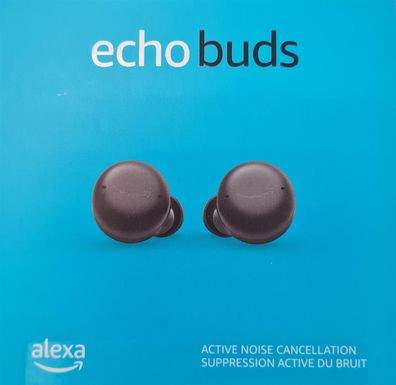 Amazon Echo Buds 2. Gen. Kabellose Ohrhörer, aktive Geräuschunterdrückung, Alexa