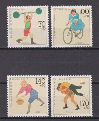 BRD postfrisch MiNr. 1499-1502 Für den Sporthilfe