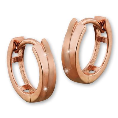 GoldDream Gold Ohrringe rose Creolen 333 ECHT Rosegold Damen GDO5111E