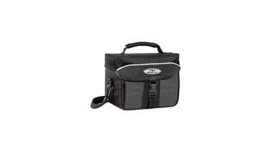 NORCO Lenkertasche "Ottawa" Volumen: 3,5 l, Nylon, schwarz / silb