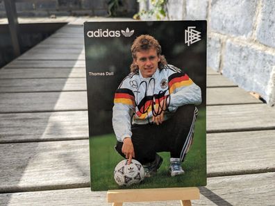 Thomas Doll - DFB Autogrammkarte signiert