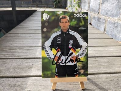 Ulf Kirsten - DFB Autogrammkarte signiert