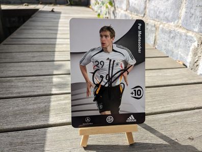 Per Mertesacker - DFB Autogrammkarte signiert