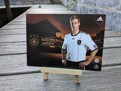Marcell Jansen- DFB Autogrammkarte unsigniert / blanko