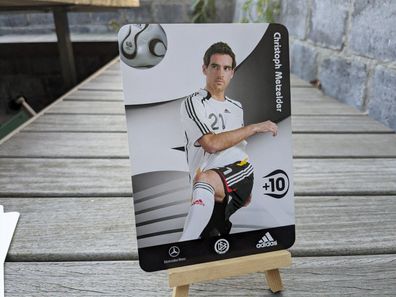 Christoph Metzelder - DFB Autogrammkarte unsigniert / blanko