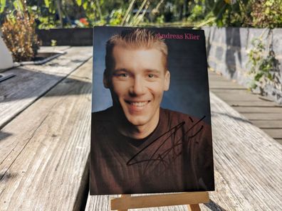 Andreas Klier - Original Autogrammkarte handsigniert