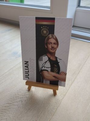 Julian Brandt - DFB Autogrammkarte signiert BVB Borussia Dortmund