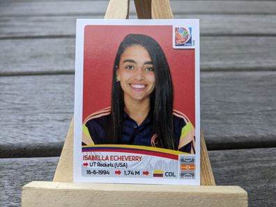 PANINI # 448 Isabella Echeverry - WM 2015 World Cup Women Canada Sticker