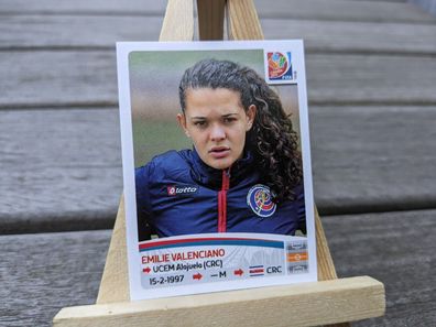 PANINI # 397 Emilie Valenciano - WM 2015 World Cup Women Canada Sticker