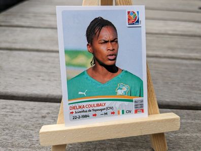 PANINI # 121 Djelika Coulibaly - WM 2015 World Cup Women Canada Sticker