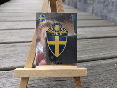 PANINI # 220 Sweden Wappen / Badge - EM 2022 UEFA WOMENS EURO England