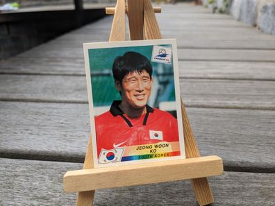 PANINI # 348 Jeong Woon Ko - WM 1998 France World Cup Sticker