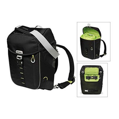 BASIL Einzeltasche "Miles" Volumen: 17 l, Maße (L black lime