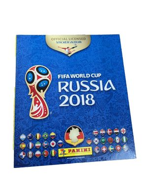 Panini FIFA WM 2018 Worldcup - Softcover Leeralbum Album Sticker Messi Ronaldo