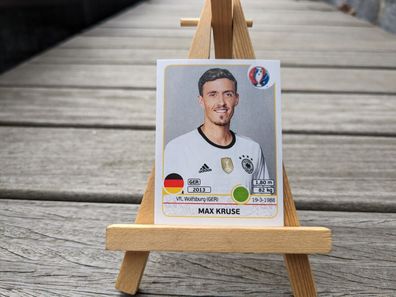 Panini # 259 Max Kruse - UEFA EURO EM 2016 FRANCE Sticker DFB Deutschland