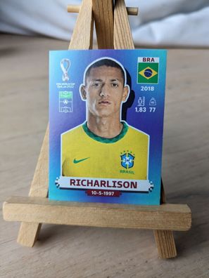 PANINI # BRA 19 Richarlison - WM 2022 Sticker BRAZIL