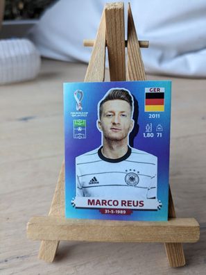 Marco Reus - Panini WM 2022 - GER18 Borussia Dortmund BVB DFB