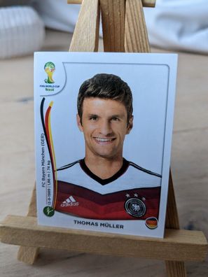 Panini # 505 Thomas Müller - FIFA WM 2014 Brasil Sticker DFB Deutschland