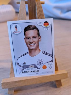 Panini WM 2018 Sticker Nr. 440 Julian Draxler Deutschland DFB