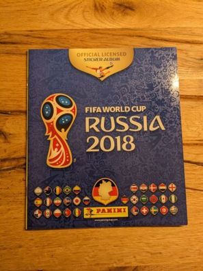 Panini WM 2018 Album Leeralbum empty Sticker FIFA World Cup Messi Ronaldo