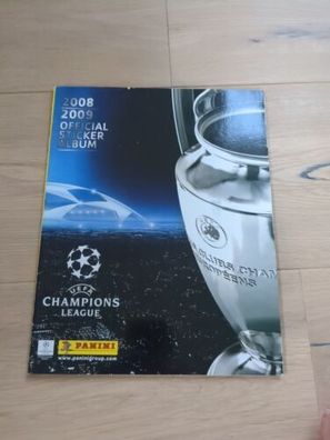 Panini - 2008/2009 - UEFA Champions League - Fast Leeralbum mit Messi Ronaldo