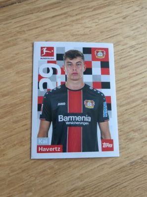 Kai Havertz Leverkusen Sticker Nr. 164 Bundesliga 2018 2019 London DFB