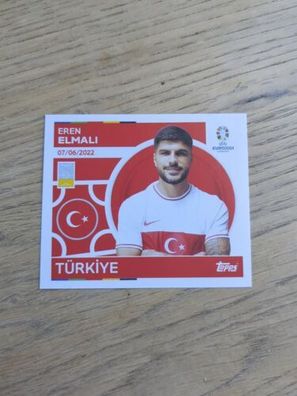 Topps Euro EM 2024 Sticker TUR 7 - Elmali - Einzelsticker