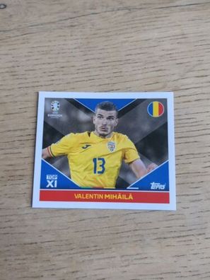 Topps Euro EM 2024 Sticker ROM TOP 1 - Mihaila - Einzelsticker