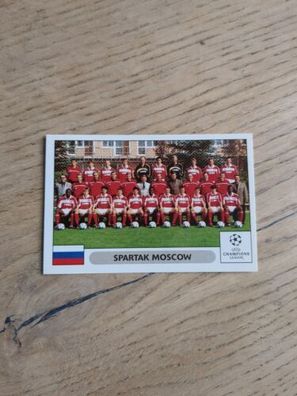 Panini CL 2000 2001 - Team Spartak Moscow Nr 20 - Champions League UCL