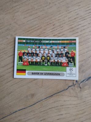Panini CL 2000 2001 - Team Bayer Leverkusen Nr 39 - Champions League UCL
