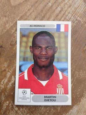 Panini CL 2000 2001 - DJETOU AS Monaco Nr. 162 - Champions League UCL